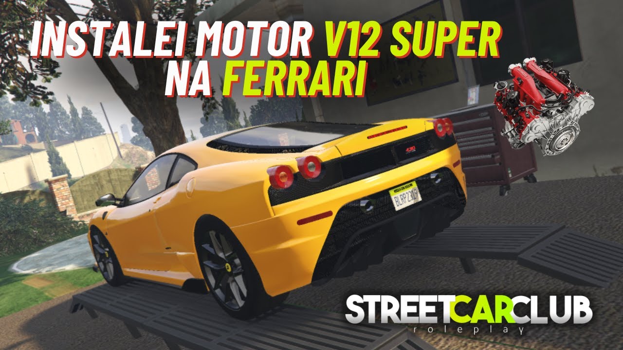 Instalei v12 super na Ferrari F430 -- Street CarClub #87