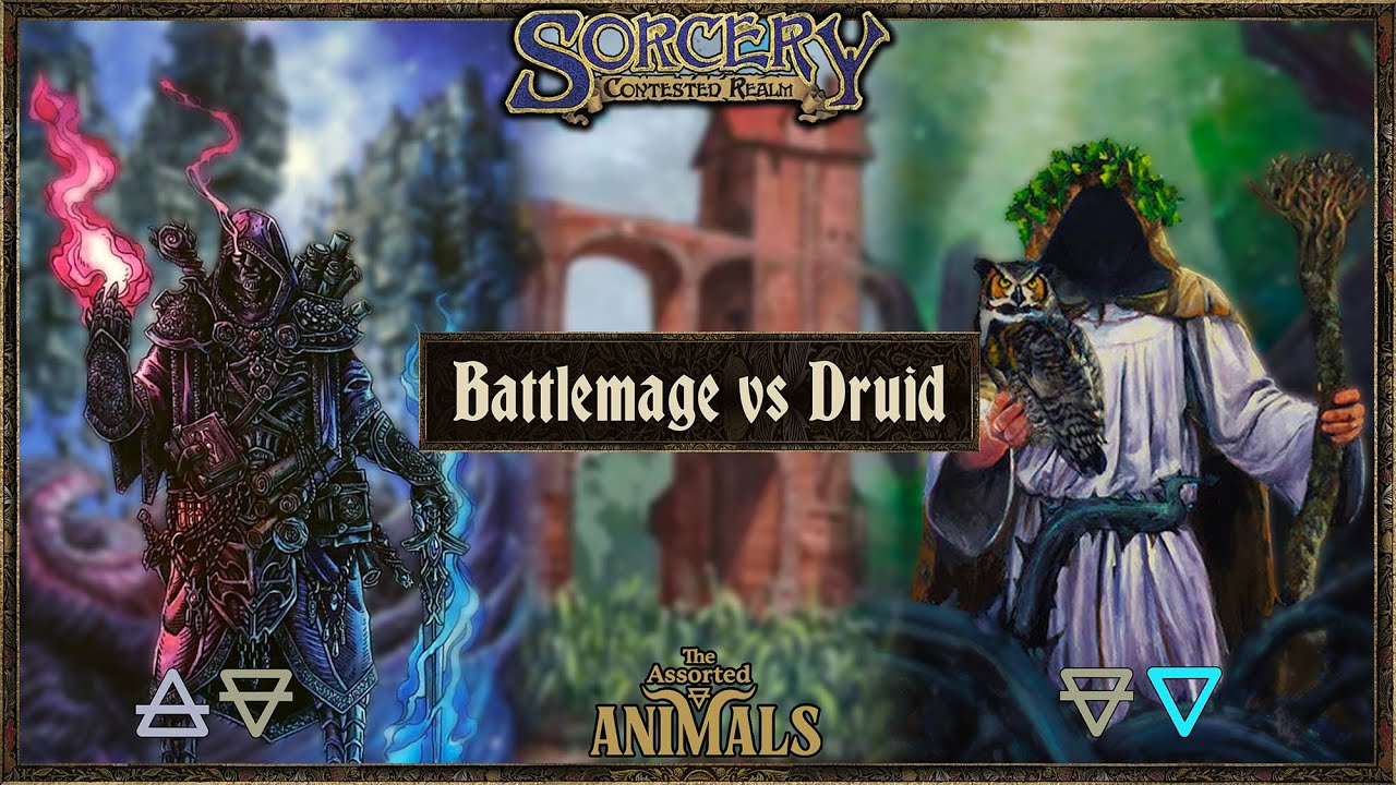 BATTLEMAGE (💨/🪨) vs DRUID (🪨/💧), Sorcery: Contested Realm Gameplay