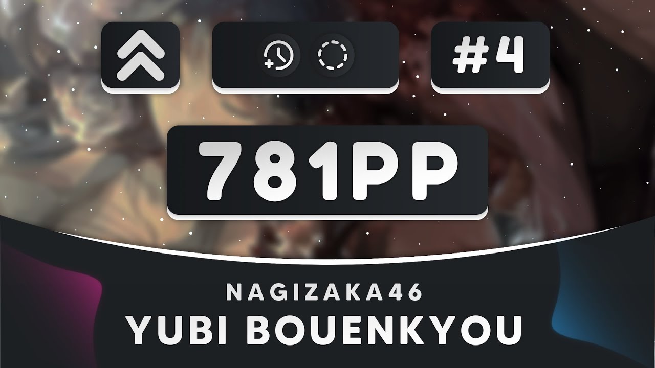 osu! Yubi Bouenkyou +HDDT #4 781pp | SrChispa LIVEPLAY