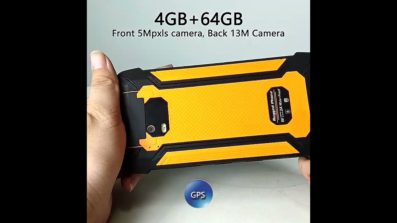 HP575 - 5.7inch #Mobile #4G #Handheld Terminal 64GB #Android11 #IP68 #Rugged #PDA with #NFC