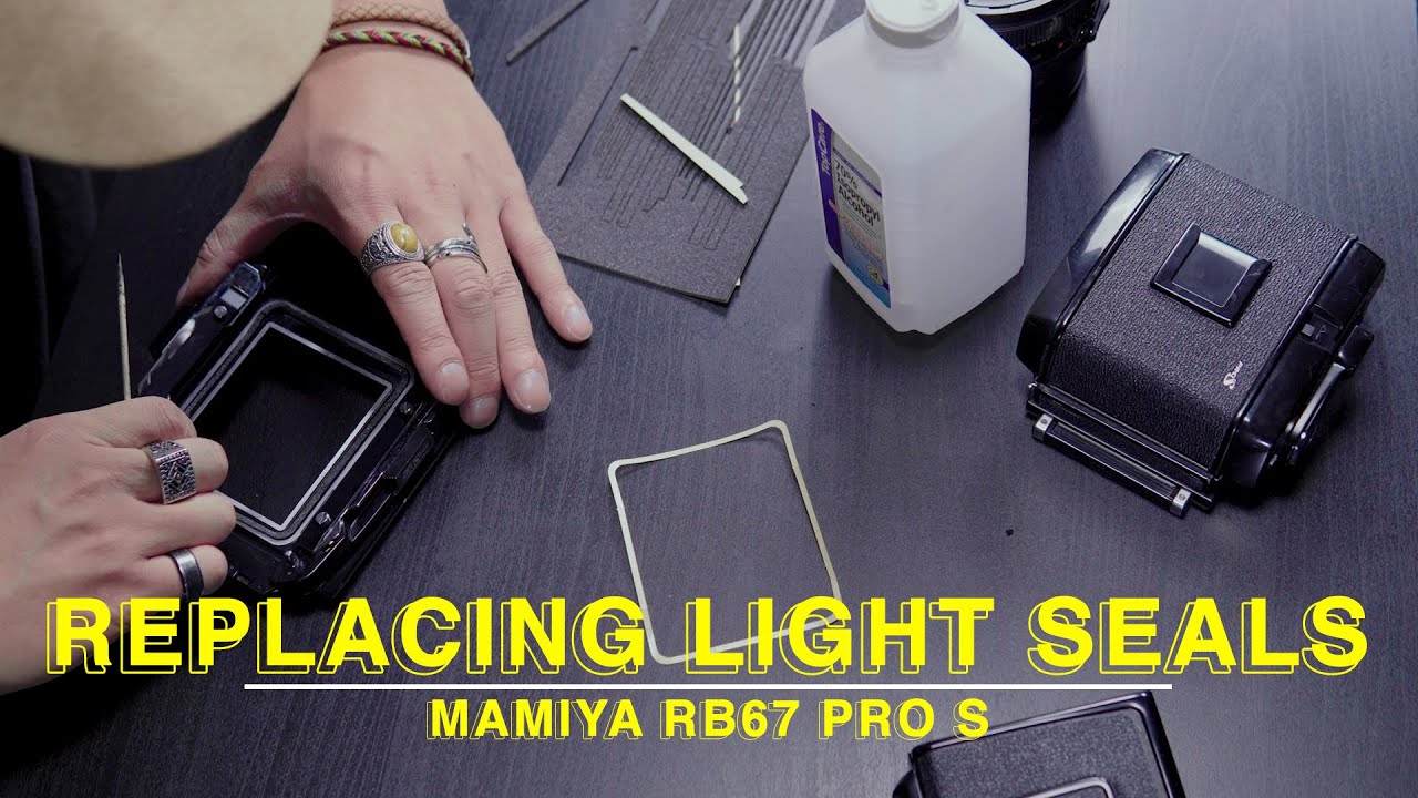 Replacing The Light Seals in my Mamiya RB67 Pro S