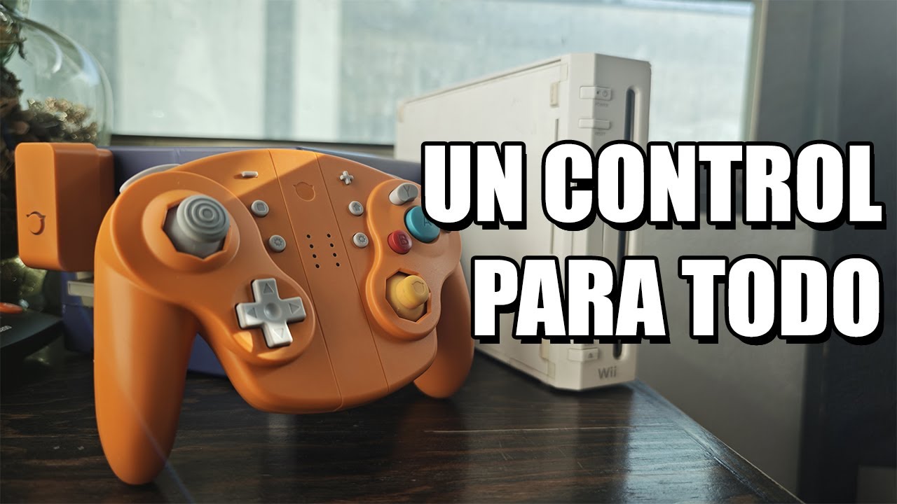 El mejor control para jugar a la Gamecube EN CUALQUIER SISTEMA