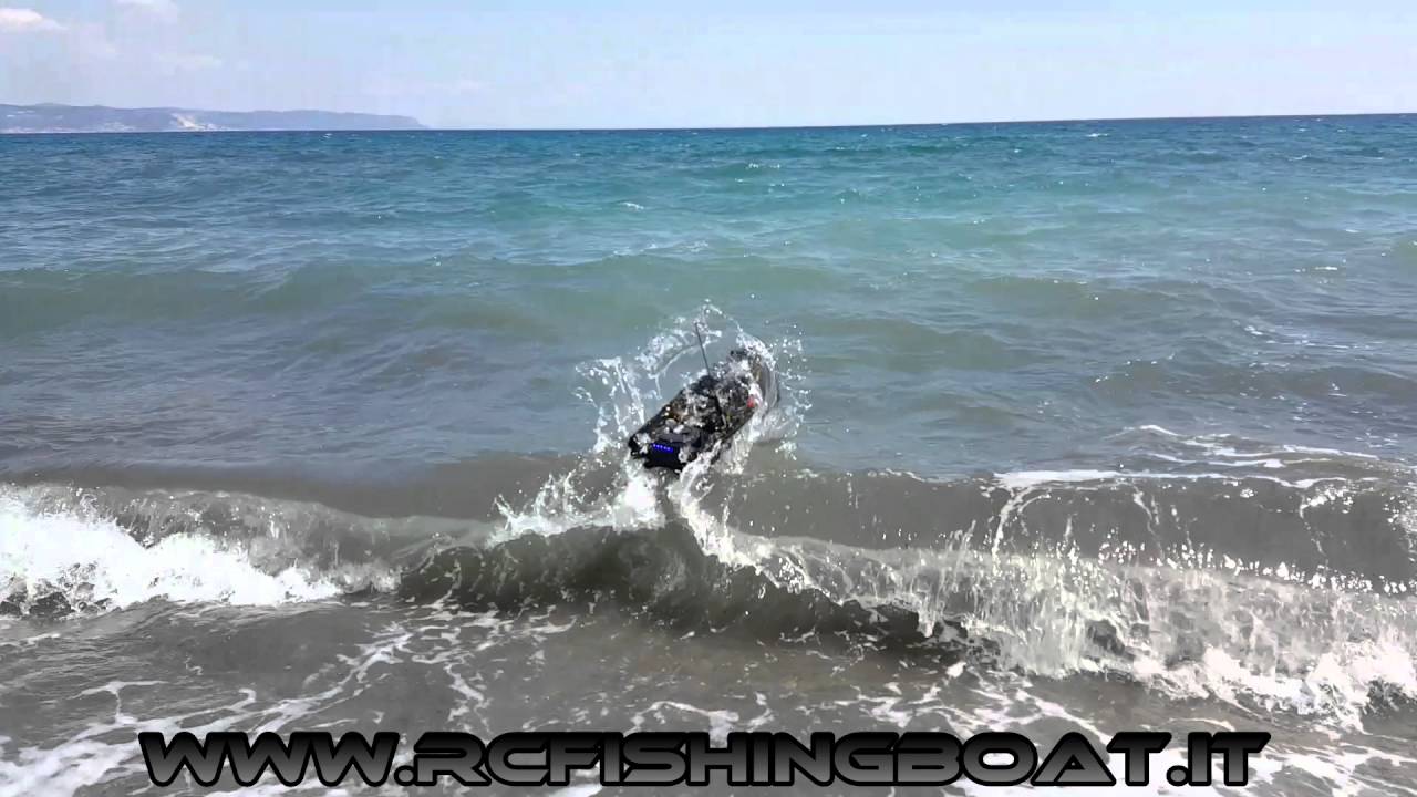 BARCHINO PER IL MARE POSEIDON - SURFCASTING RC BOAT