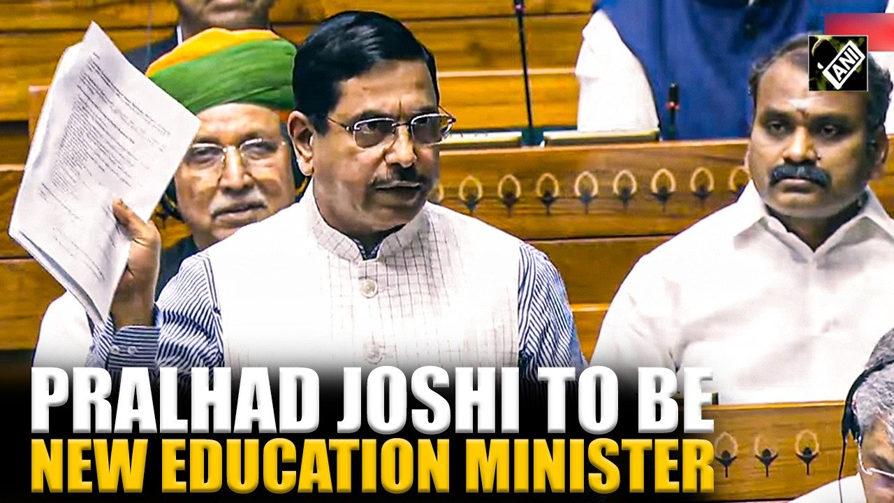 President Murmu assigns Education Ministry Charge to Pralhad Joshi, accepts Pradhan's resignation