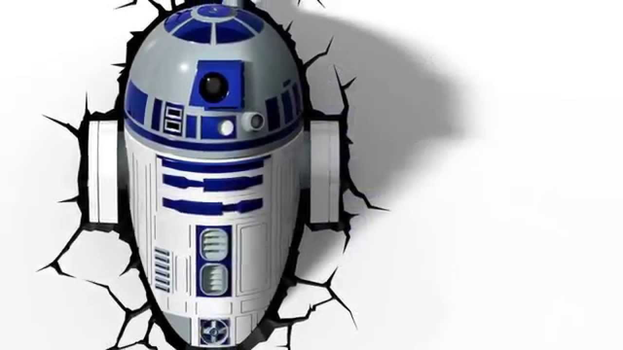 3DLightFx - Star Wars R2D2&trade; 3D Deco Light