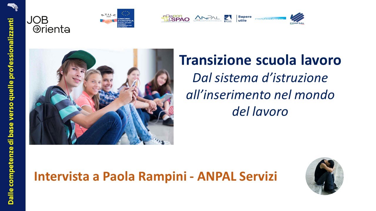 Intervista a Paola Rampini - ANPAL Servizi