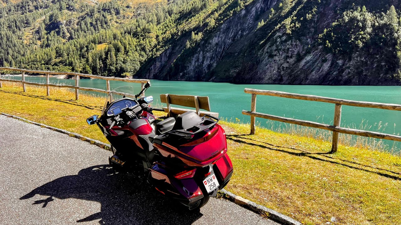 Lago di Luzzone Switzerland - Goldwing Tour DCT 2025 50th Anniversary