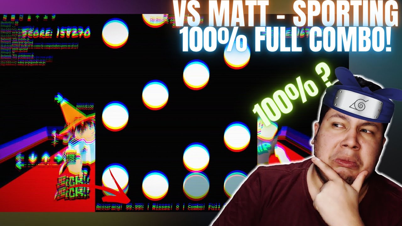ПРОТИВ МЭТТА - ПОЛНОЕ КОМБО НА 100%(?) !!! | SillyFangirl Roblox Funky Friday