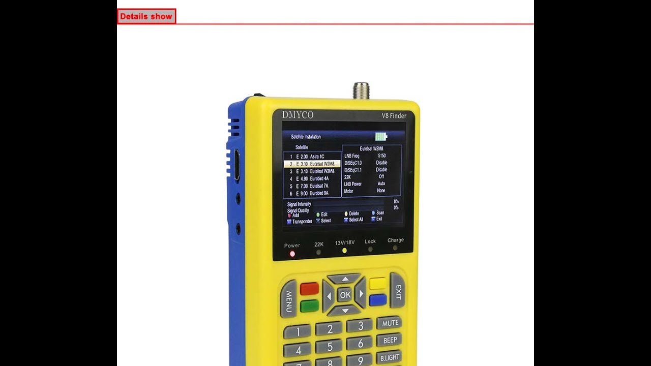 طريقة صنع satellite finder للحصول على اشارة الاقمار
