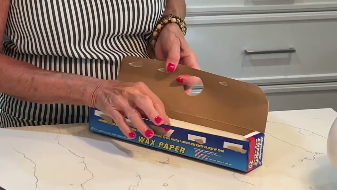 Wax Paper Box Opening Secret