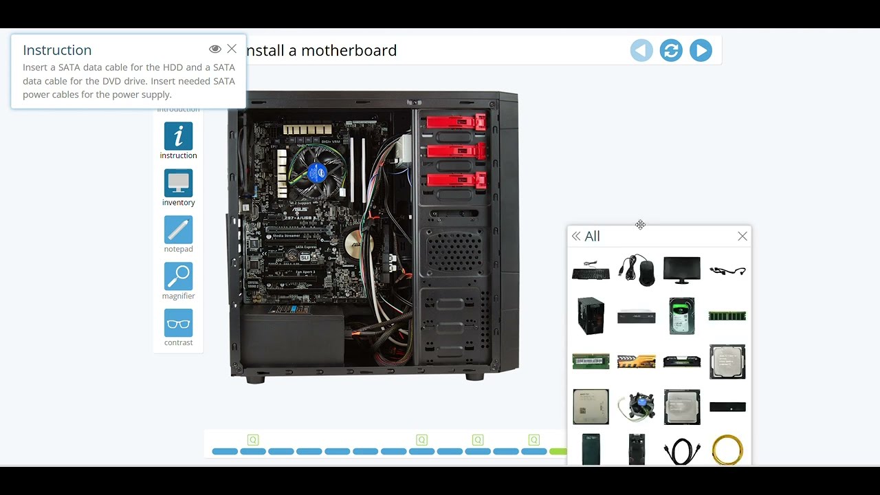 Select and Install a Motherboard