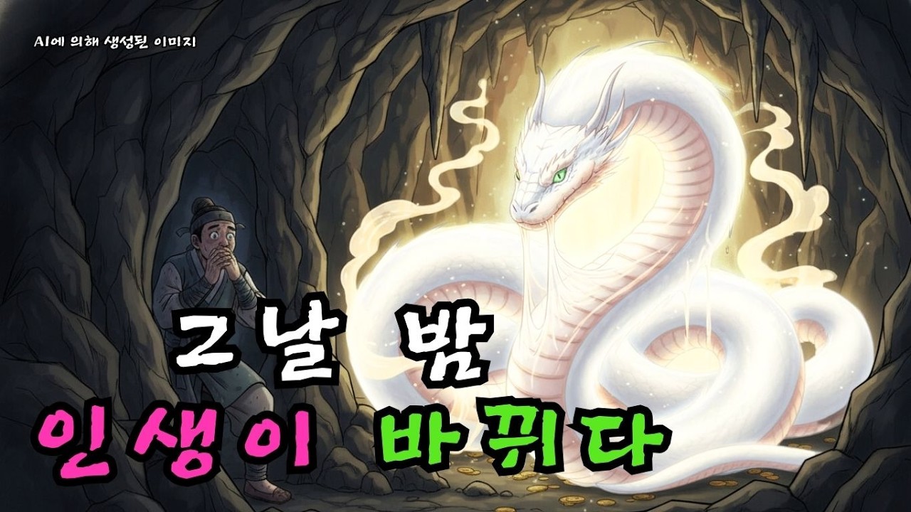 허물 벗는 구렁이에게 동굴을 양보하자… 뱀 가죽 자리에서 금항아리가 나타났다 | 전설의 옛날이야기 | 야담 | 민담  |  조선시대