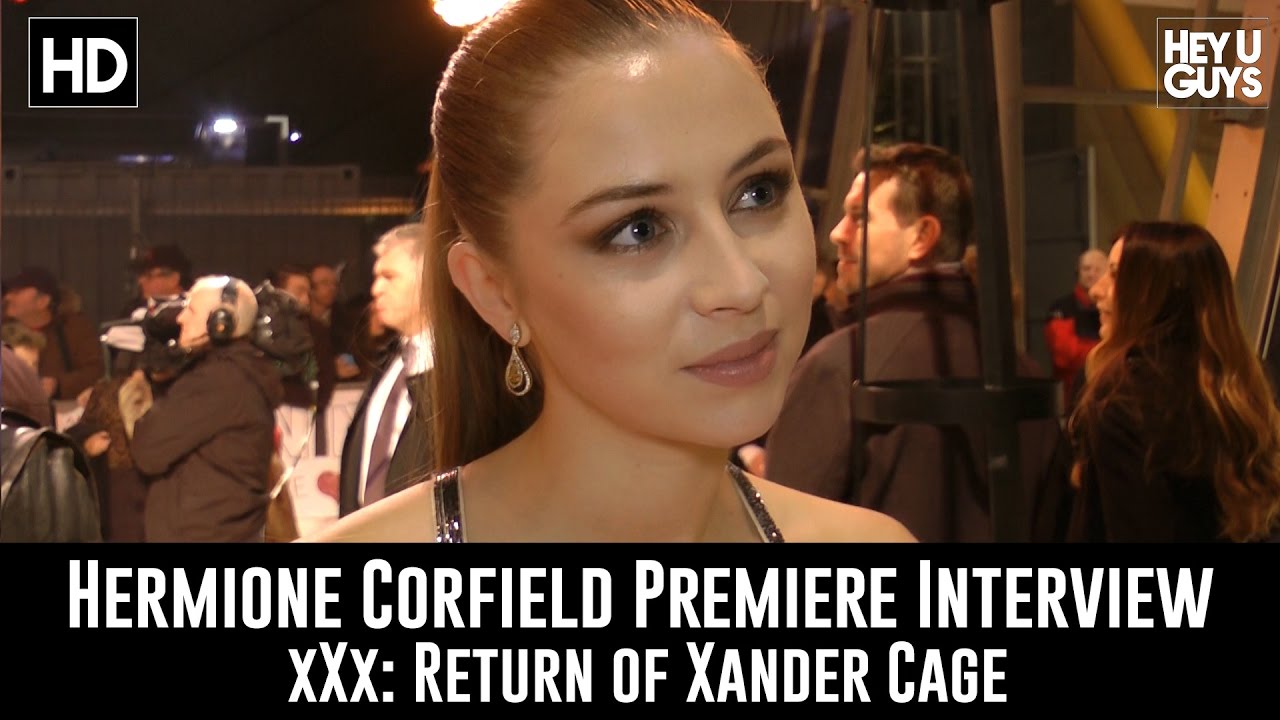 Hermione Corfield Premiere Interview - xXx: Return of Xander Cage