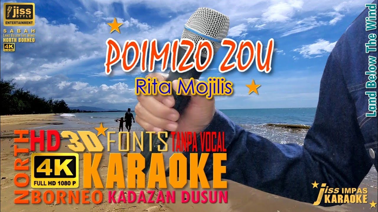 POIMIZO ZOU - Rita Mojilis - KARAOKE HD, Tanpa Vocal.