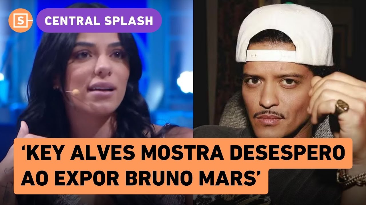 Key Alves faz revelação chocante sobre Bruno Mars; entenda!
