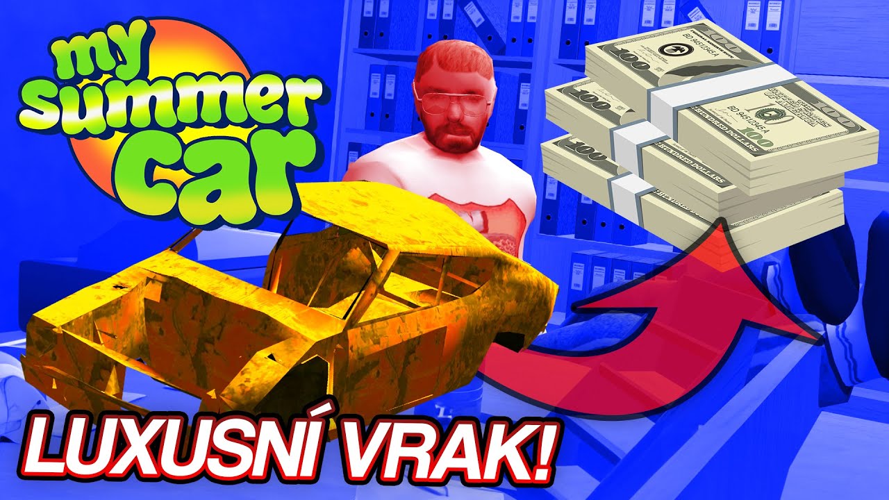 NAŠEL JSEM LUXUSNÍ VRAK! | My Summer Car #04