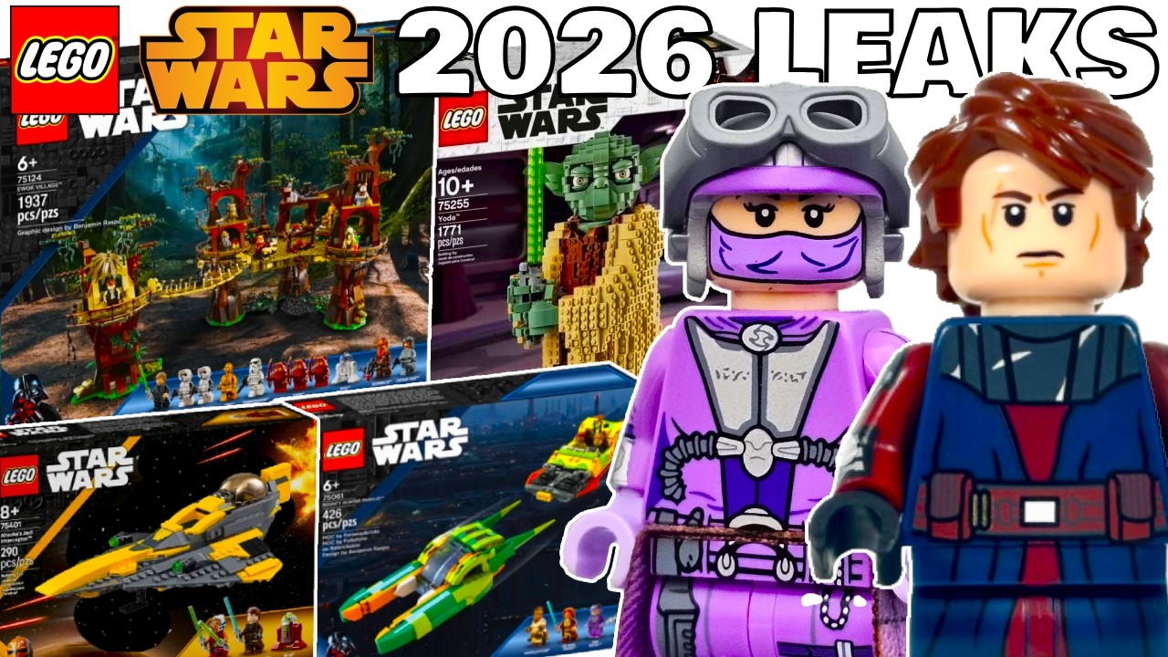 ВСЕ НАБОРЫ LEGO STAR WARS ЛЕТНЕГО 2026 ГОДА!