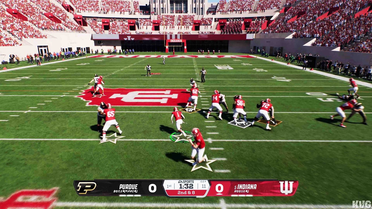 College Football 27 &mdash; Purdue Boilermakers против Indiana Hoosiers &mdash; Геймплей (PS5 UHD) [4K60FPS]