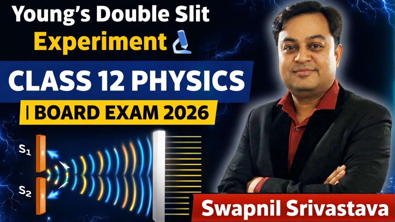 Young’s Double Slit Experiment 🔬 | Class 12 Physics Full Explanation | Board Exam 2026
