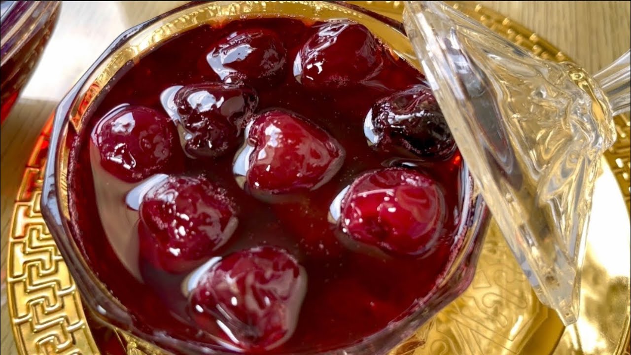 معجون الكرز 🍒ارواحو هنا تشوفو اسهل طريقة لي تنزعو بيها النواة (العظم)في وقت قصير