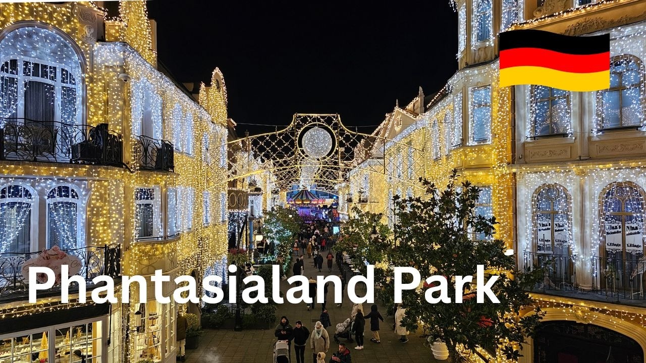 Phantasialand Тематический парк, зимняя прогулка и шоу. Лучший парк Европы 2024