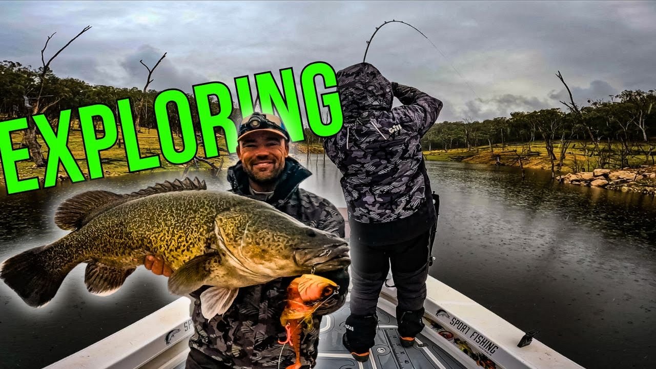 Murray Cod Fishing Copeton Dam, EXPLORING!