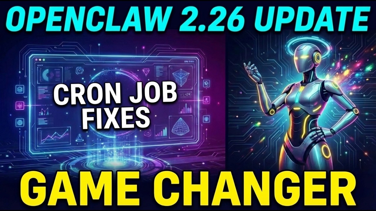 NEW OpenClaw Update is HUGE! (Cron Job FIX)