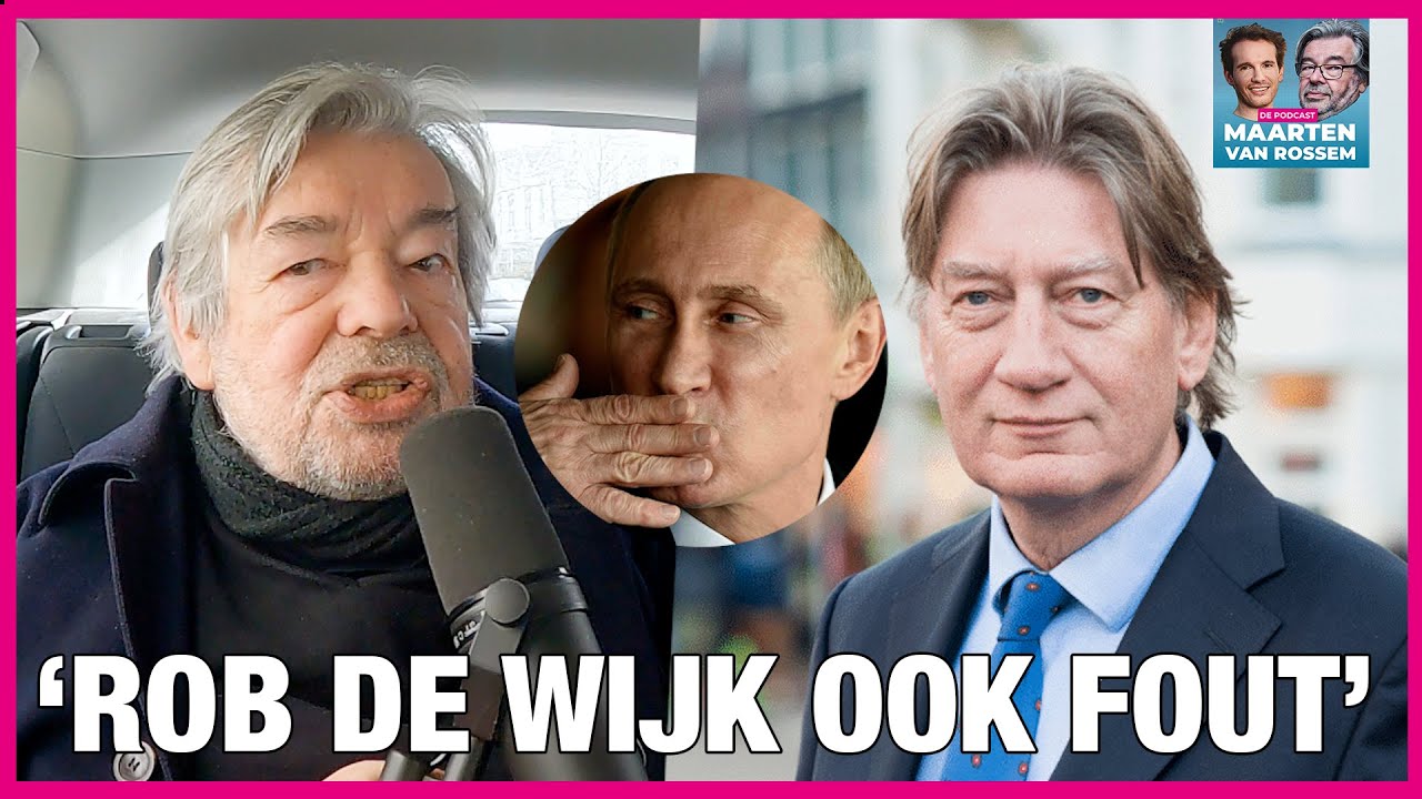 'Rob de Wijk zat ook fout' - Emotionele actie Poetin blijft Maarten achtervolgen