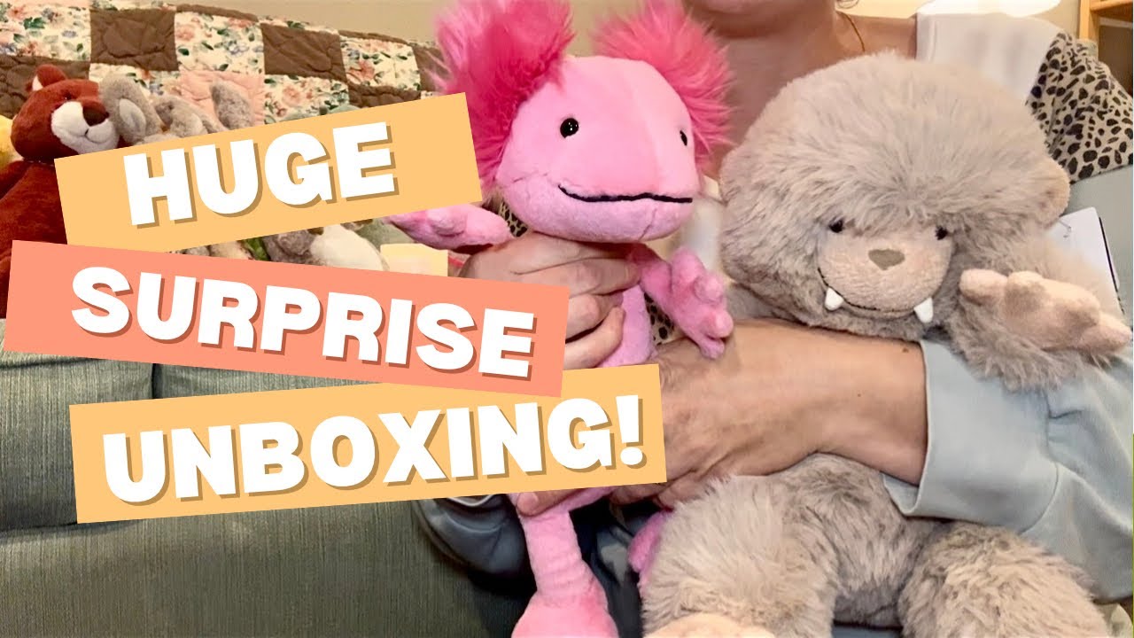 Huge Jellycat haul & unboxing