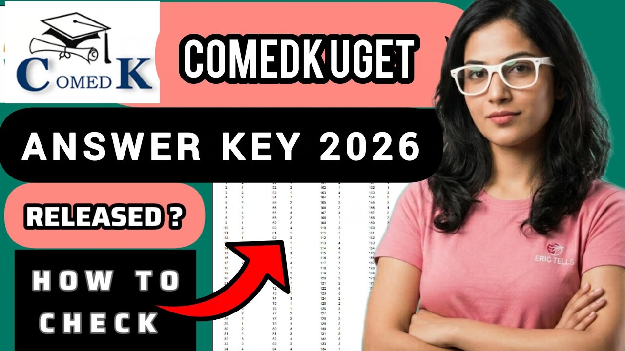 comedk answer key 2026 | comedk uget answer key 2026