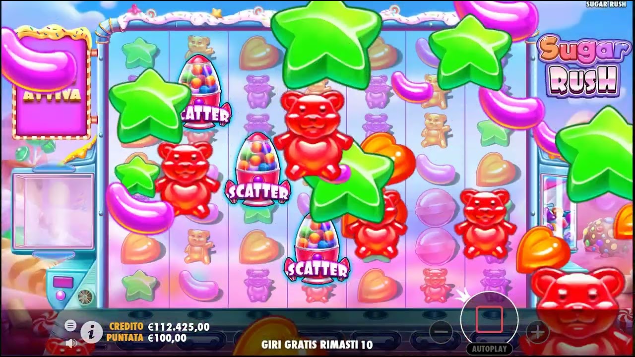 🎰 Witness the Sweetest Triumph: The Biggest Win on Sugar Rush Bonus Buy at #slotomaniaslots 🤑