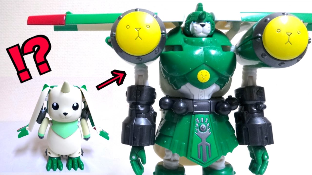 【デジモンテイマーズ】テリアモンからセントガルゴモン に究極進化！ ヲタファのデジモン玩具レビュー / Digimon Warp Digivolving MegaGargomon