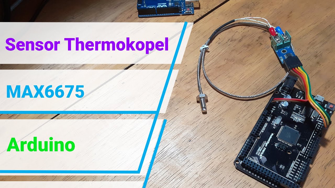 Arduino Sensor Suhu Termokopel MAX6675