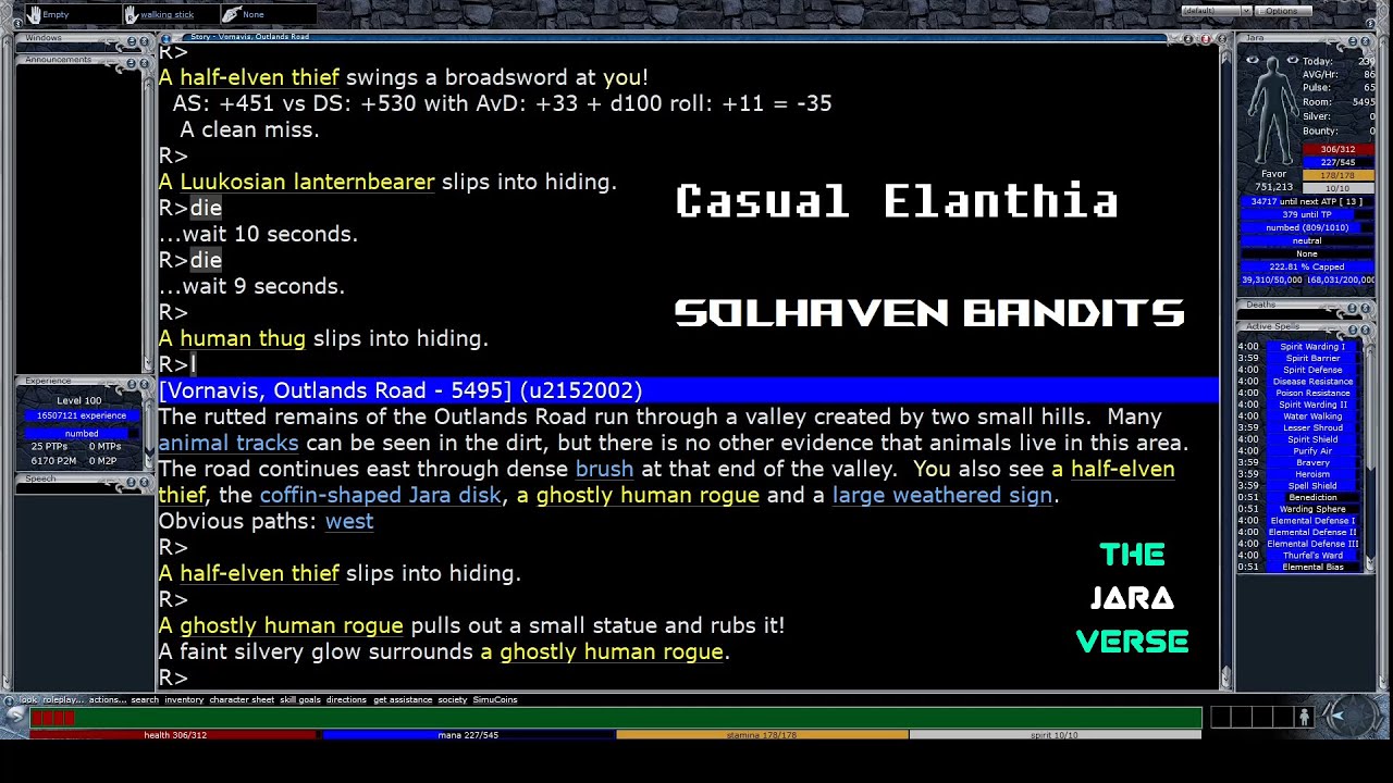 Casual Elanthia - Solhaven Bandits