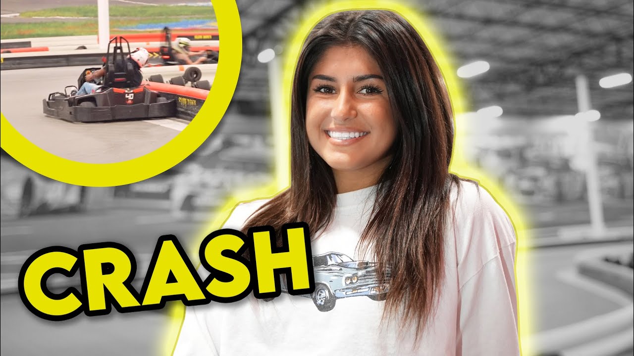 WE CRASHED A BDAY PARTY AT A GO KART TRACK