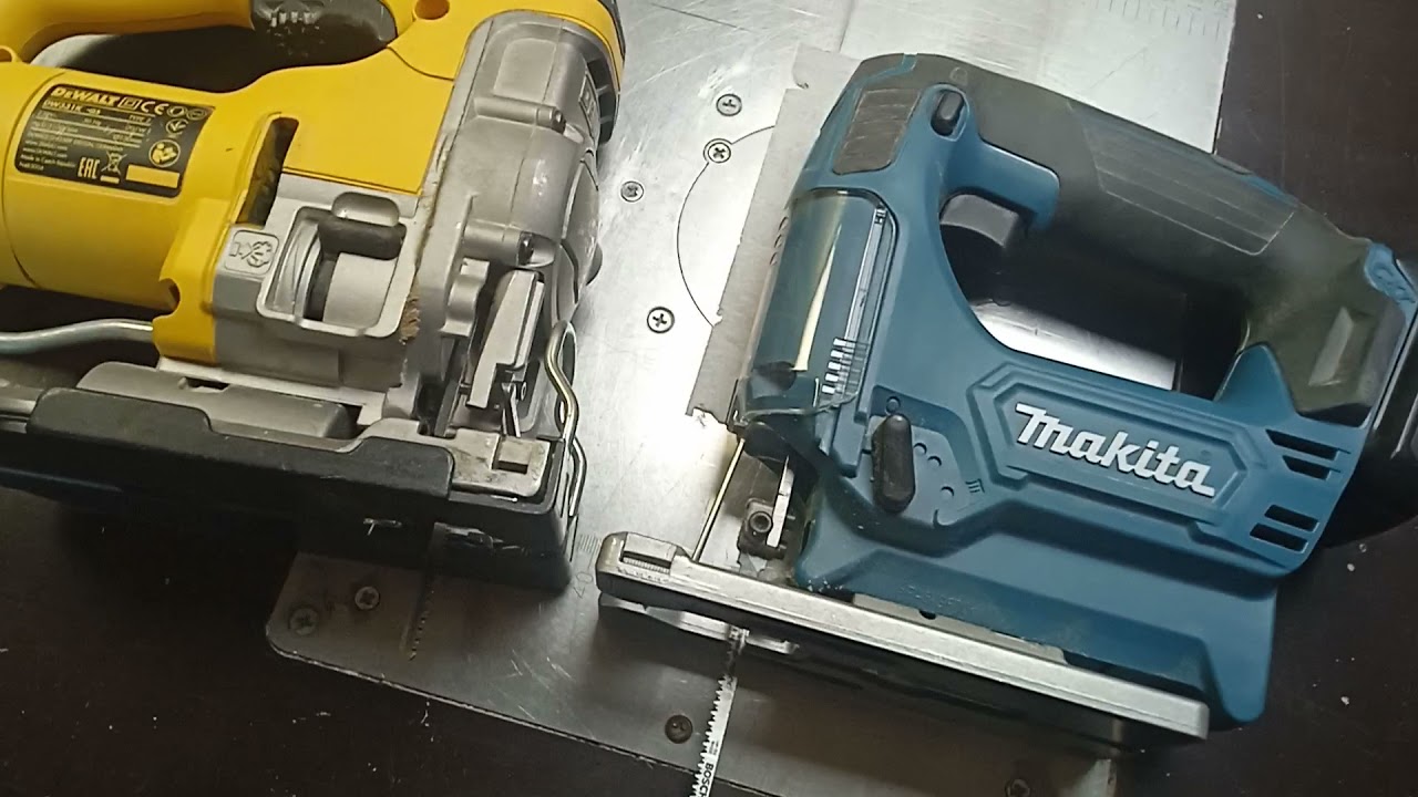 Обзор лобзика Makita или сравнение с несравнимым Dewalt.