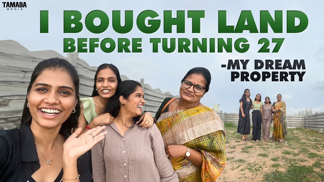 I Bought Land Before Turning 27🏡🤗 || My Dream Property || Pranavi Anakali