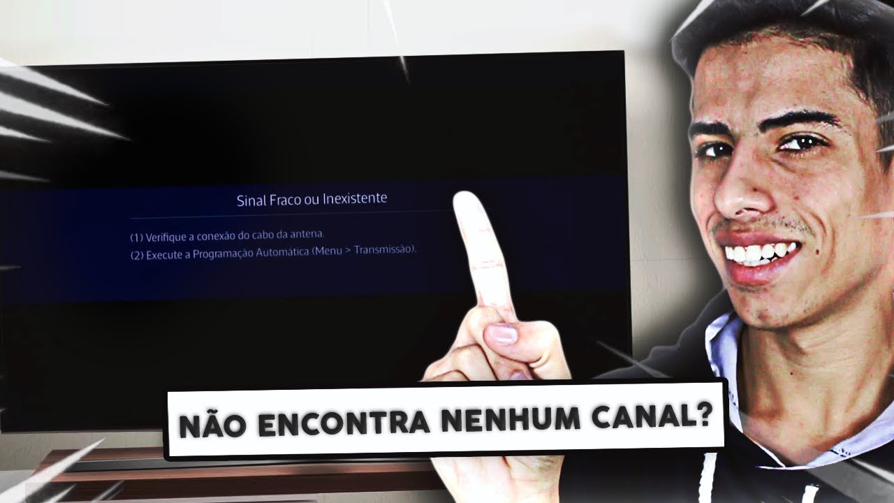 Sua TV não encontra os canais digitais? APRENDA RESOLVER!