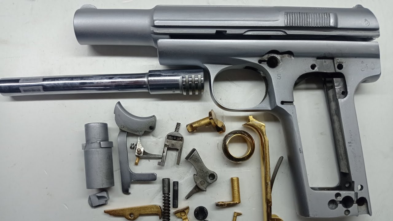 PARABELLIUM ASTRA MOD.600 DETAYLI SÖKÜM VE MONTAJI...