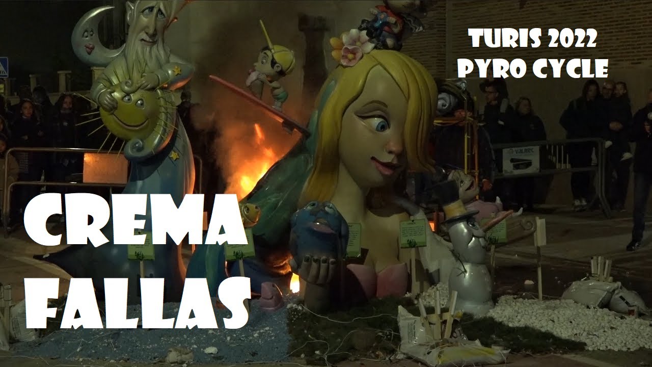 Crema Fallas.   Las Fallas Valencia Turis 2022   VIDEO #2/9
