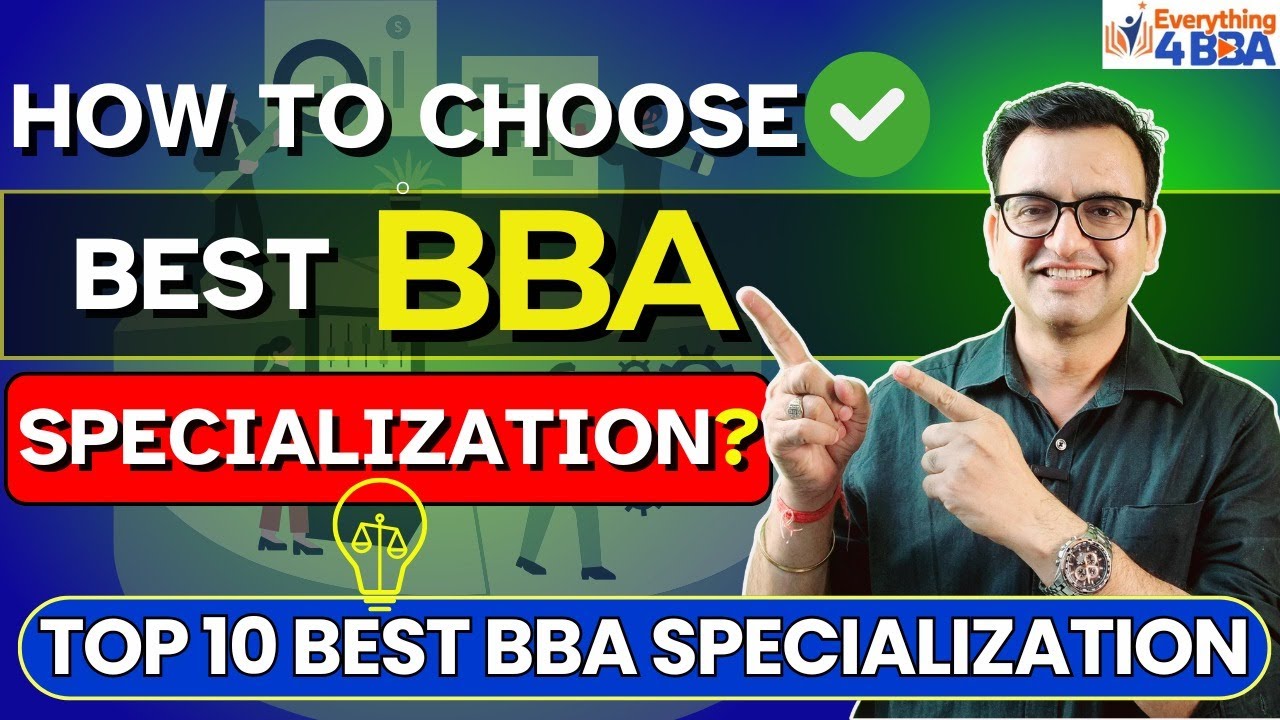 How to Choose the Right BBA Specialization in 2026 🎯 | Career, Salary & Scope