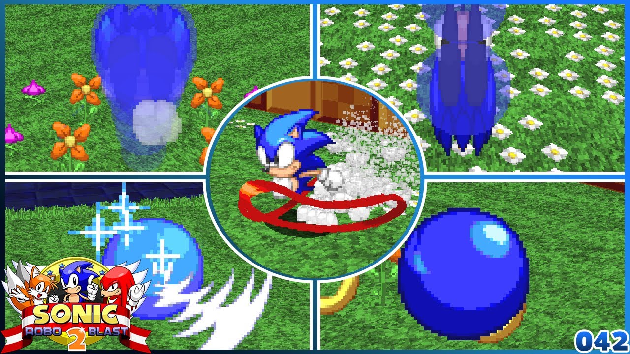 Every Sonic move in one SRB2 mod (well almost)