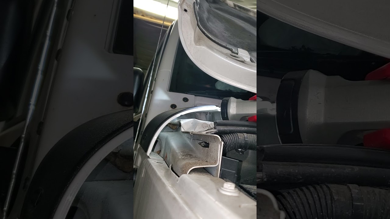 Jeep Wrangler Jk auxiliary power wire run through firewall. 