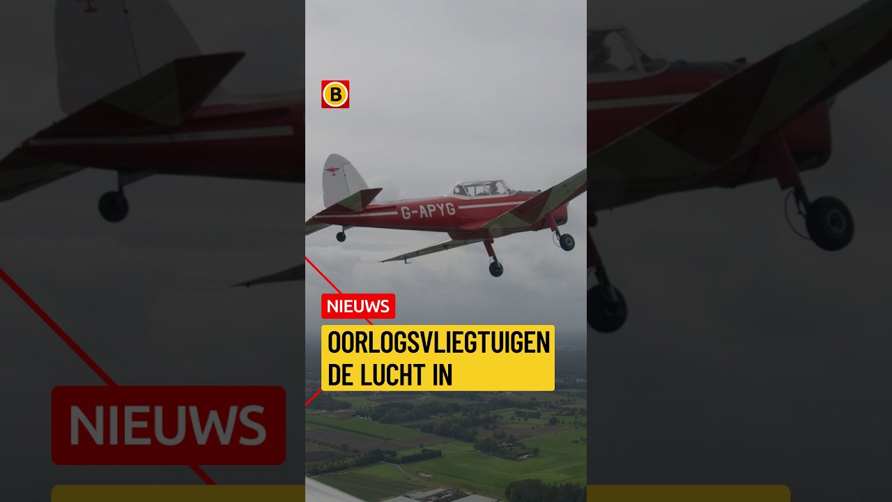 Historische vliegtuigen boven Brabant | #marketgarden
