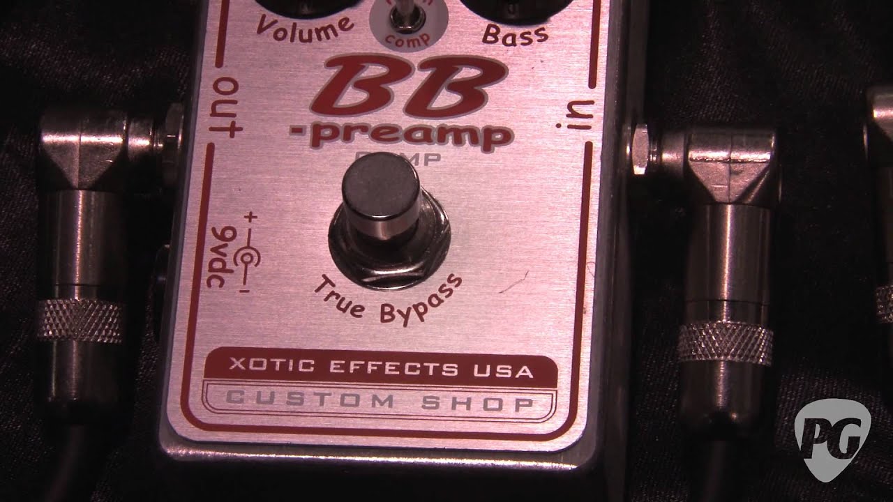 NAMM '12  Xotic Effects BB Preamp Comp Demo