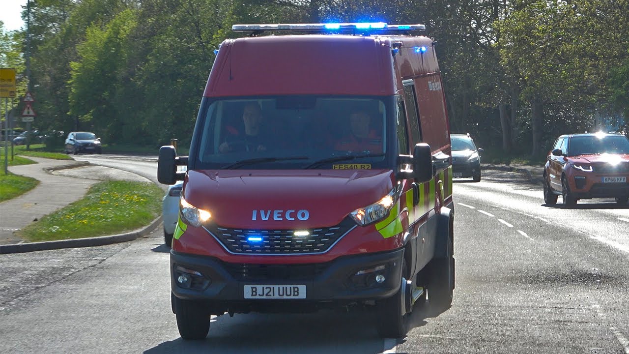 BRAND NEW Leicester Southern Rope Rescue Unit Responding on Blue Lights & Sirens!