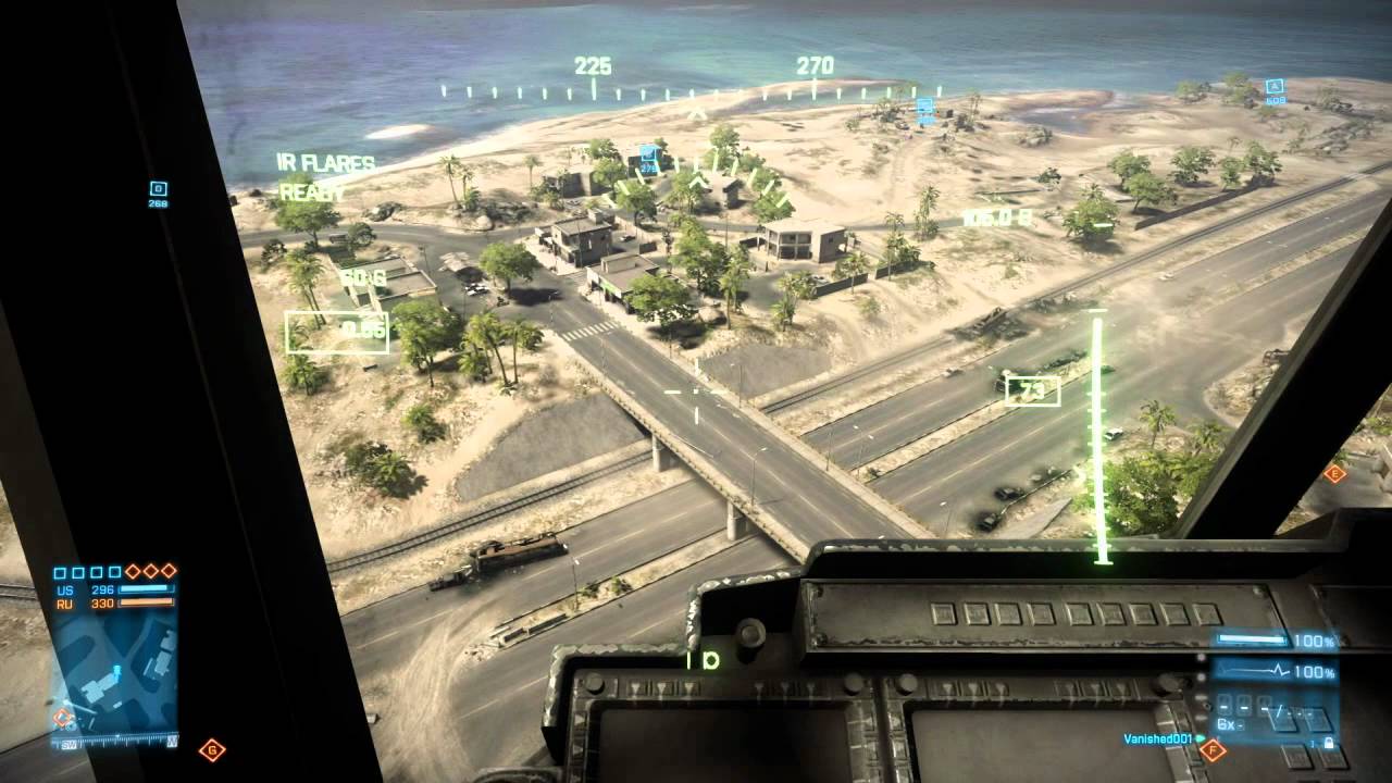 A couple of BF3 stunts - PC footage