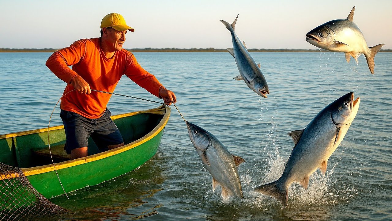 The Great Catch – Stunning Fish Jumps in Real Life