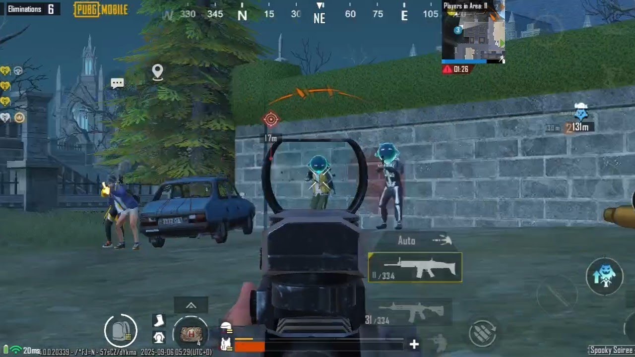 Erangel: Spooky Soiree | #1/25 | C9S25 | Classic Ranked - Squad TPP [ PUBGM 4.0 ] 