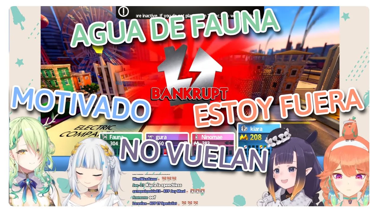 Gura pierde su amistad con Kiara, Kiara rechaza a Ina y Fuana descubre la verdad [HoloEN][Sub Esp]
